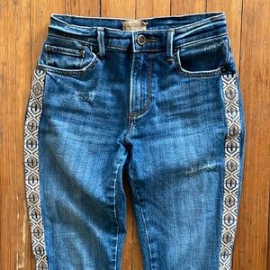 Driftwood Midrise crop Sz 23